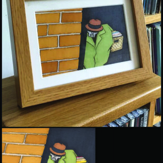 Crate Villain 6 x 4 Illustration