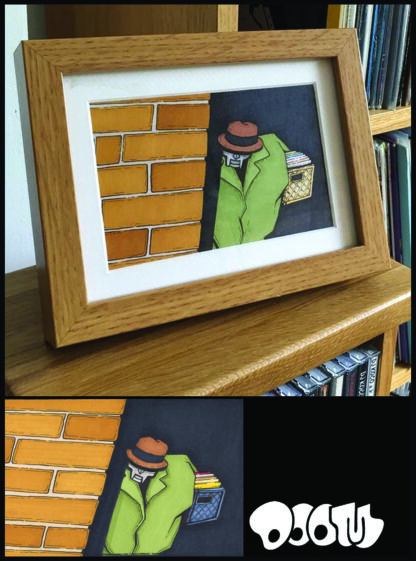 Crate Villain 6 x 4 Illustration