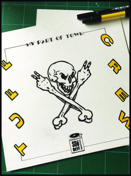 TUFF CREW Record Sleeve